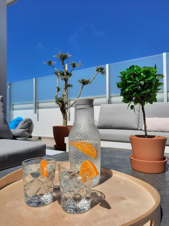 Sitius 5B - New Seaview Apartment With Rooftop Terrace In Historical Centre Sitio Da Nazaré Kültér fotó
