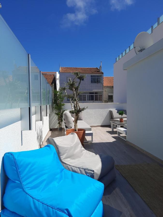 Sitius 5B - New Seaview Apartment With Rooftop Terrace In Historical Centre Sitio Da Nazaré Kültér fotó