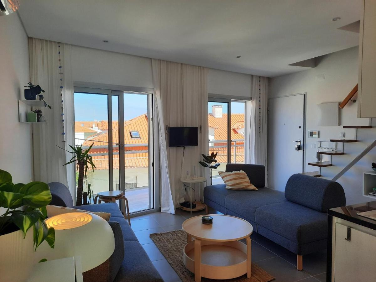 Sitius 5B - New Seaview Apartment With Rooftop Terrace In Historical Centre Sitio Da Nazaré Kültér fotó