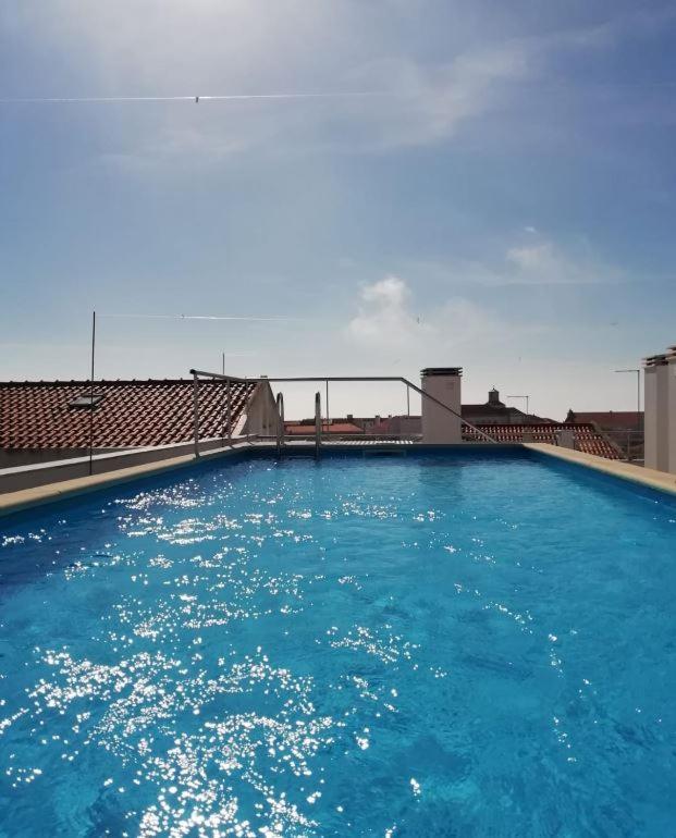 Sitius 5B - New Seaview Apartment With Rooftop Terrace In Historical Centre Sitio Da Nazaré Kültér fotó